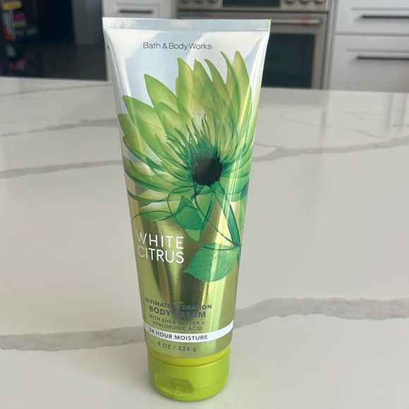 Bath n Body Works white citrus body cream full opened bottle‎ - tested - Picture 1 of 5